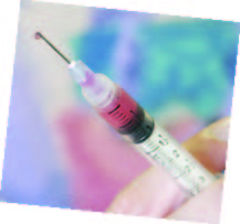 Step Three vaccine syringe preparation image
